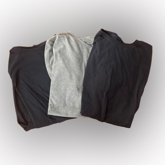 Men’s Black and Gray T-Shirt Set - Picture 1 of 1